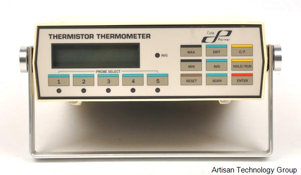 Cole-Parmer 8502-16 Five-Channel Scanning Thermistor Thermometer