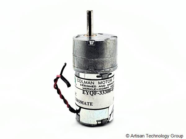 Colman Motor EYQF-33300-651 Permanent Magnet DC Motor with Gearhead