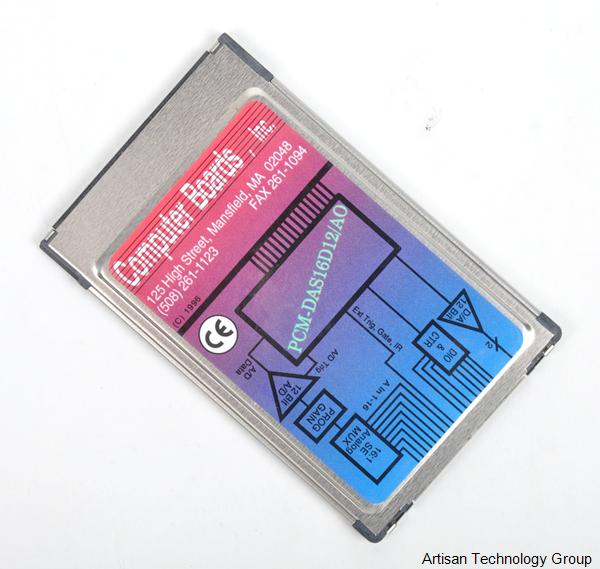 ComputerBoards PCM-DAS16D/12AO Multifunction Analog and Digital I/O Card