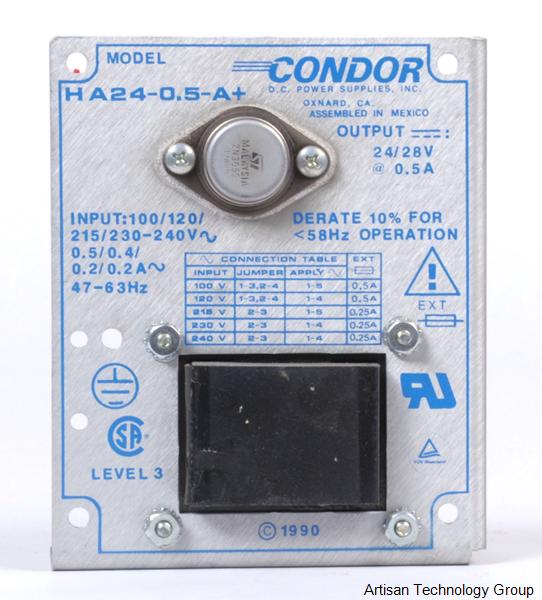 Condor Power HA 24-0.5-A+ D.C Power Supply