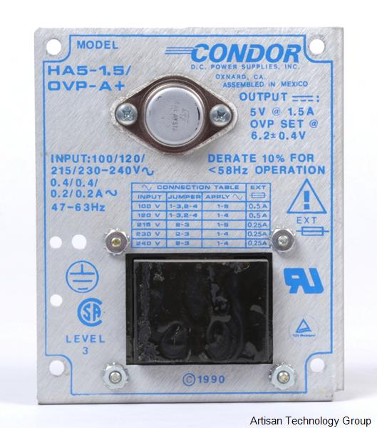 Condor Power HA5-1.5/OVP-A+ D.C Power Supply