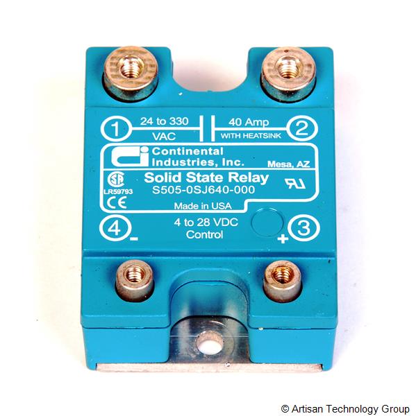Continental Industries S505-0SJ640-000 Solid State Relay