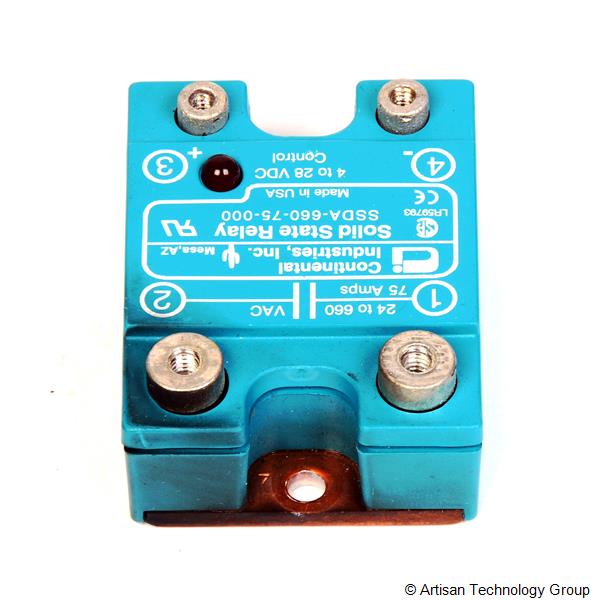 Continental Industries SSDA-660-75-000 Solid State Relay