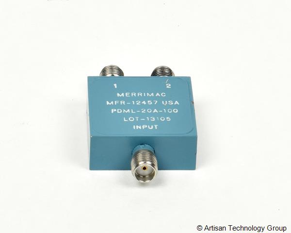 Merrimac PDML-20A-100 In-Line 2-Way Power Divider / Combiner