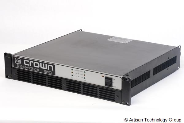 CROWN COM-TECH 210 パワーアンプ　AMCRON Crown Com-Tech 210 Power Amplifier PRO * 150W RMS @ 4 ohm