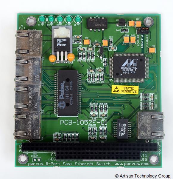 Parvus Switch104 10/100 Ethernet Switching Hub