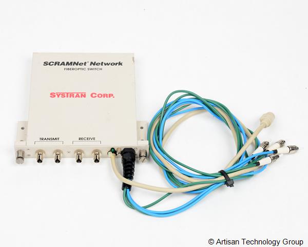 Systran LBS-62-ST-ST-MDIN-SVI SCRAMNet Network Fiber Optic Bypass Switch