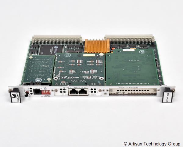 Cyclone Microsystems CVME-965 Single Board Computer w/ SQ08 Dual 10BaseT Ethernet Module and SQ42 Custom Squall II Module
