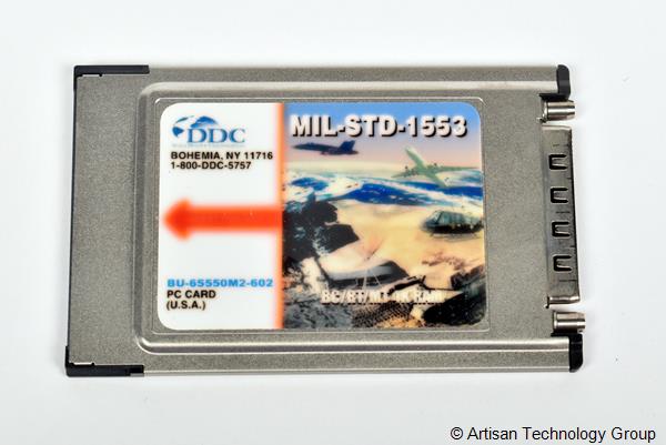 DDC BU-65550M2-602 MIL-STD-1553 BC/RT/MT Interface Card
