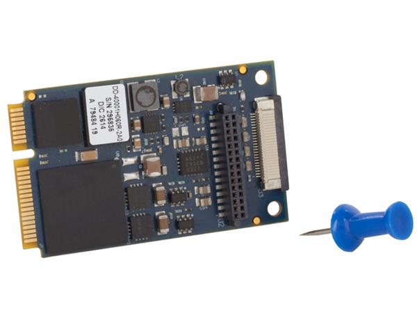 DDC DD-40001H060 6 Channel ARINC 429 & ARINC 717 Small Form Factor Mini-PCIe Board