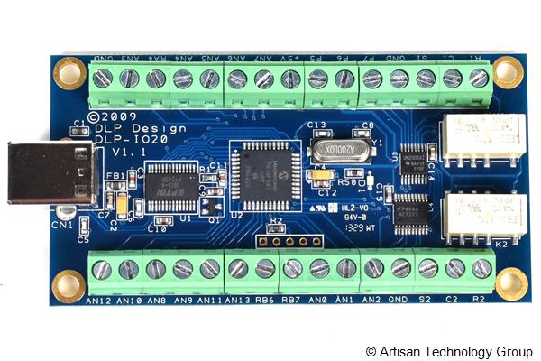 DLP Design DLP-IO20 USB-Based 20-Channel Data-Acquisition Module