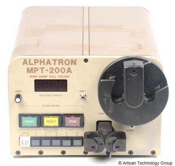 Alphatron MPT-200A Wire Crimp Pull Tester