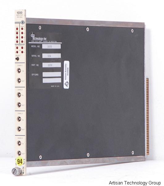 DSP Technology 1030 100-MHz Amplifier CAMAC Module