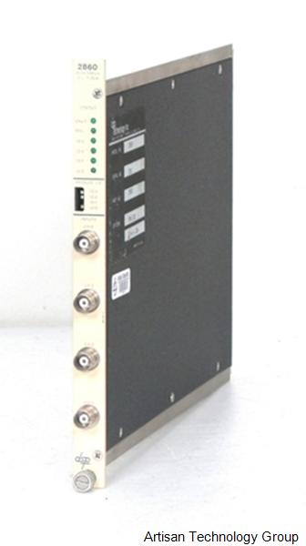 DSP Technology 2860 4-Channel 1 MS/s Digitizer CAMAC Module With BNC Connections
