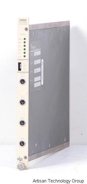 DSP Technology 2860 4-Channel 1 MS/s Digitizer CAMAC Module With Twin Axial Molex Connections