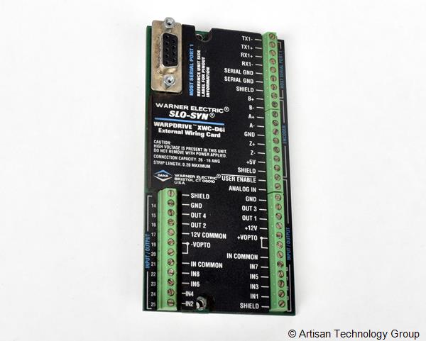 Superior Electric Slo-Syn Warpdrive XWC-D6i External Wiring Card