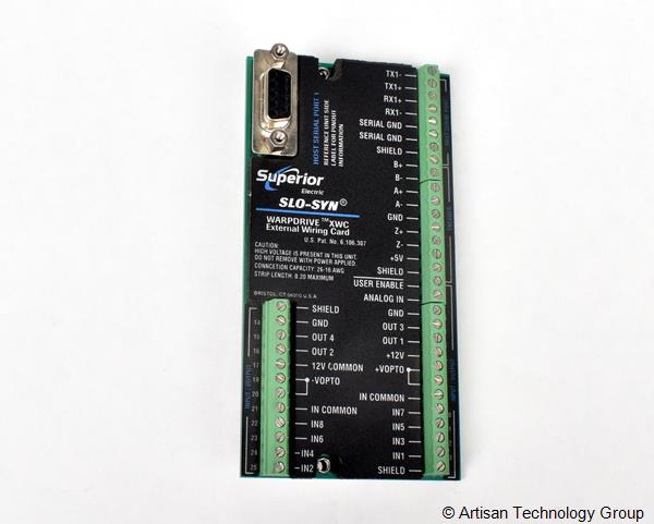 Superior Electric Slo-Syn Warpdrive XWC External Wiring Card