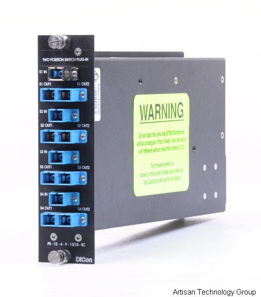 DiCon PS-12-4-9-13/15-SC Two-Position Switch Plug-In