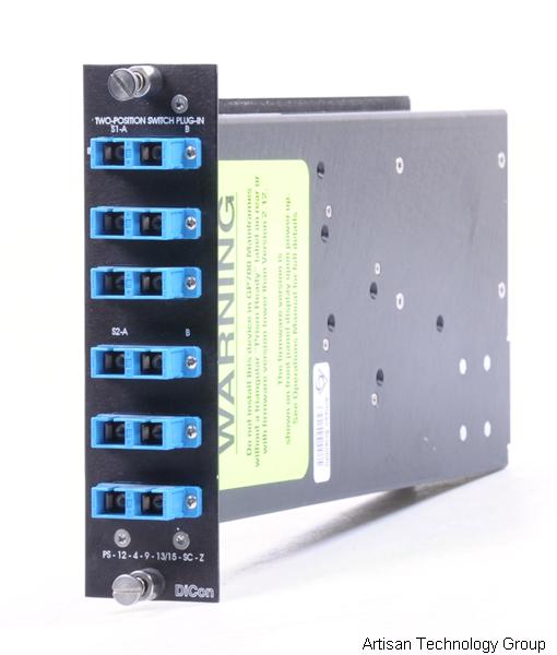 DiCon PS-12-4-9-13/15-SC-Z Two-Position Switch Plug-In