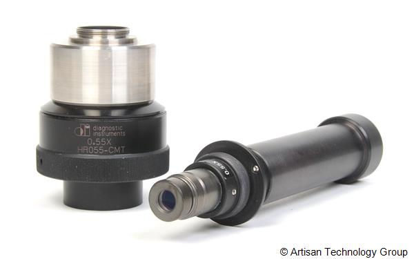 AmScope 0.55X C-Mount Camera Adapter For Leica DM Microscopes - Stainless Steel Lens