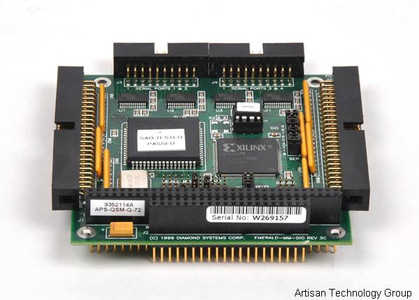 Diamond Systems Emerald-MM-DIO 4-Port RS-232 and 48 Digital I/O PC/104 Module