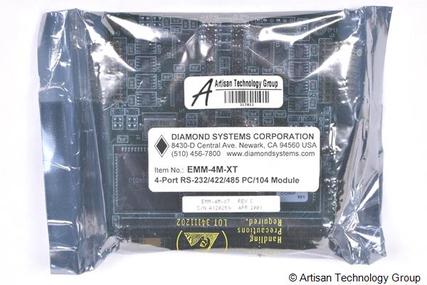 Diamond Systems Emerald-MM-4M-XT 4-Port RS-232 and 48 Digital I/O PC/104 Module