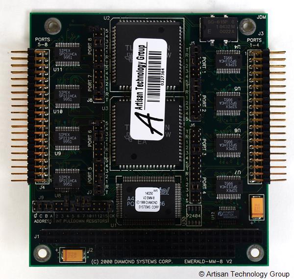 Diamond Systems EMM-8M-XT 8-Port RS-232/RS-422/RS-485 PC/104