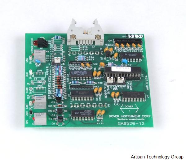 Dover Instrument GA6520-12 Servo Amplifier Daughter Board