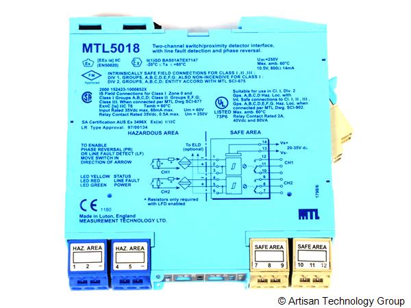 Eaton / MTL Instruments MTL5018 Resistance Isolator