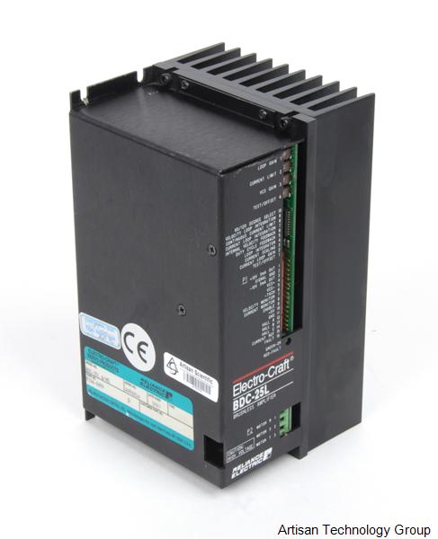 ElectroCraft BDC-25L Brushless Amplifier with Heat Sink