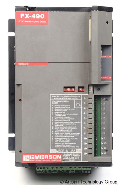 Emerson Motion Control FX-490 Brushless Positioning Servo Drive