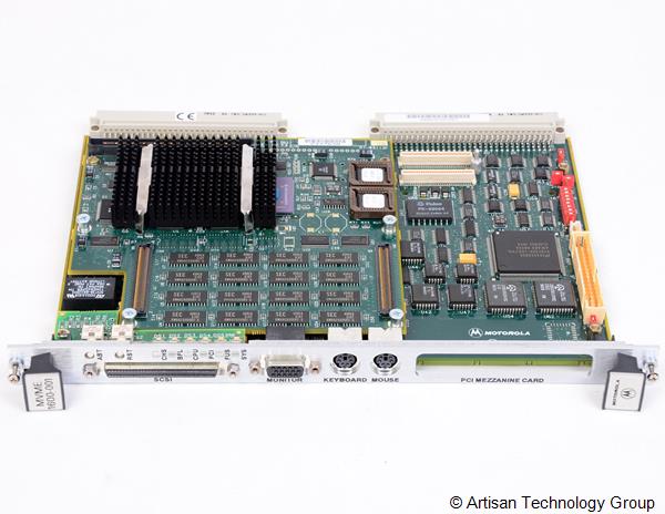 Motorola MVME1604-023 SBC with MVME1600-001 Base Board, 100 MHz, 32 MB RAM