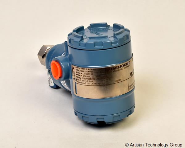 Rosemount Analytical 2051TG2A2B21AS5B4V5Q4Q8 In-Line Pressure Transmitter