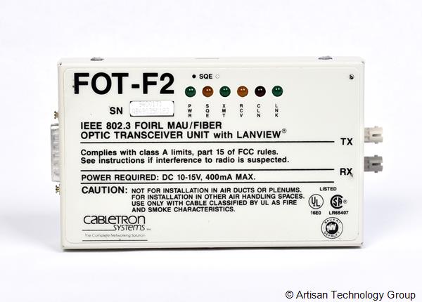 Cabletron FOT-F2 Fiber Optic Transceiver Unit