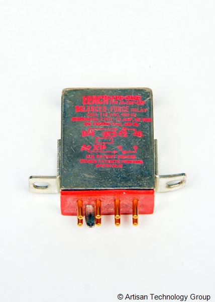 Leach JA-D9F-007 Nonlatch, AC Coil, 2PDT, 10 AMP Relay