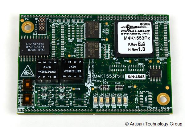 Excalibur Systems M4K1553PxIII Avionics Communication Module