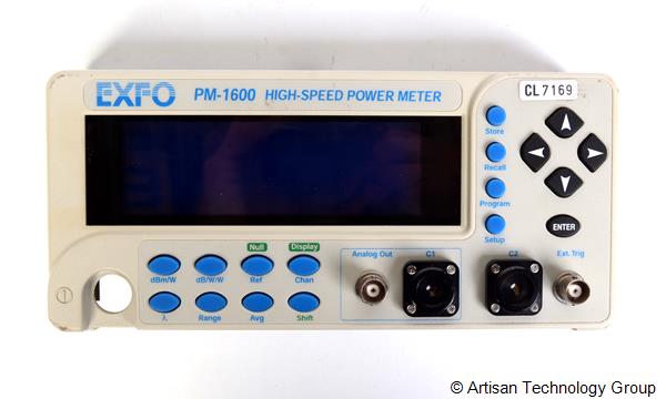Exfo  Dual Channel High-Speed Power Meter Front Panel