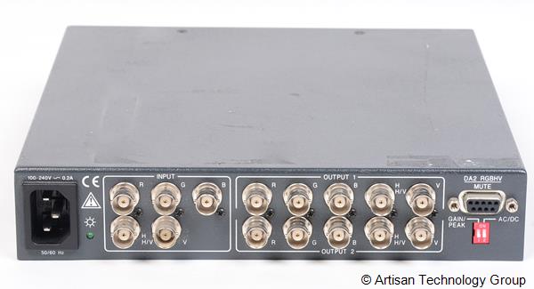 DA2 RGBHV Extron (Two Output Wideband RGBHV Distribution Amplifier ...