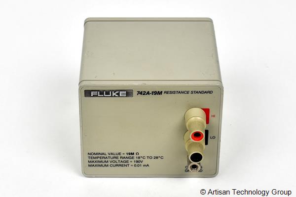 Fluke 742A-19M Resistance Standard