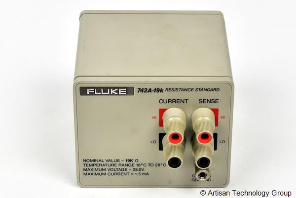 Fluke 742A-19k Resistance Standard