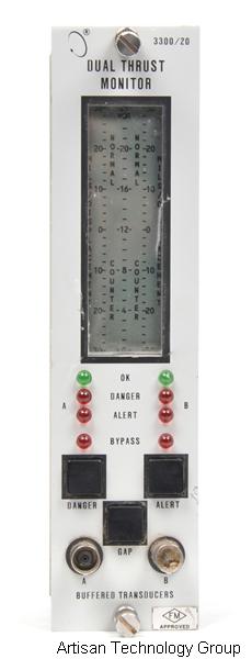 Bently Nevada 3300/20-02-01-00-03-00 Dual Thrust Position Monitor