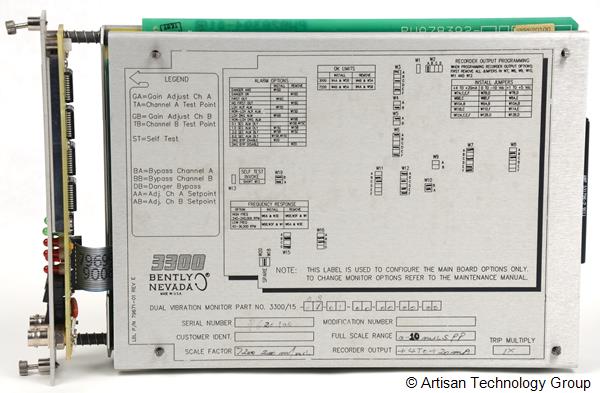 Ge Bently Nevada 3300 15 03 01 00 00 00 00 Dual Vibration Monitor Price Specs
