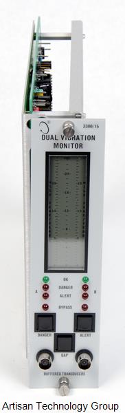 Bently Nevada 3300/15-05-02-00-00-00-00 Dual Vibration Monitor