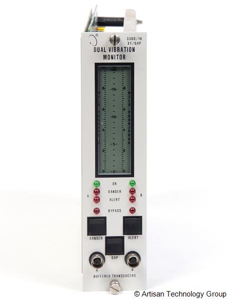 GE 3300/16-03-01-02-00-00-00 XY/Gap Dual Vibration Monitor