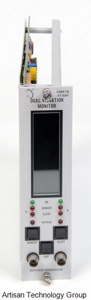GE 3300/16-03-01-02-01-00-00 XY/Gap Dual Vibration Monitor