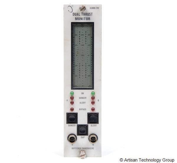 Bently Nevada 3300/20-02-01-02-00-00 Dual Thrust Position Monitor