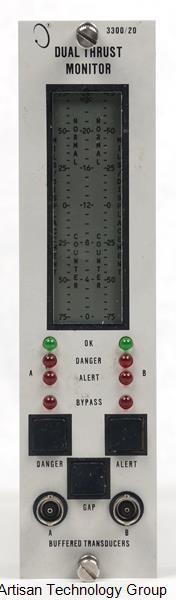 GE 3300/20-06-03-02-00-00 Dual Thrust Position Monitor