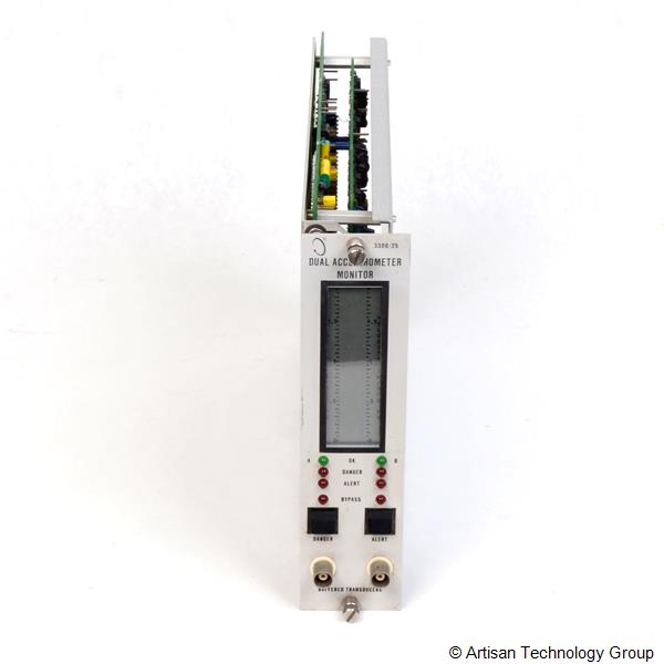 Bently Nevada 3300/25-03-06-06-00-00-02-02 Dual Accelerometer Monitor