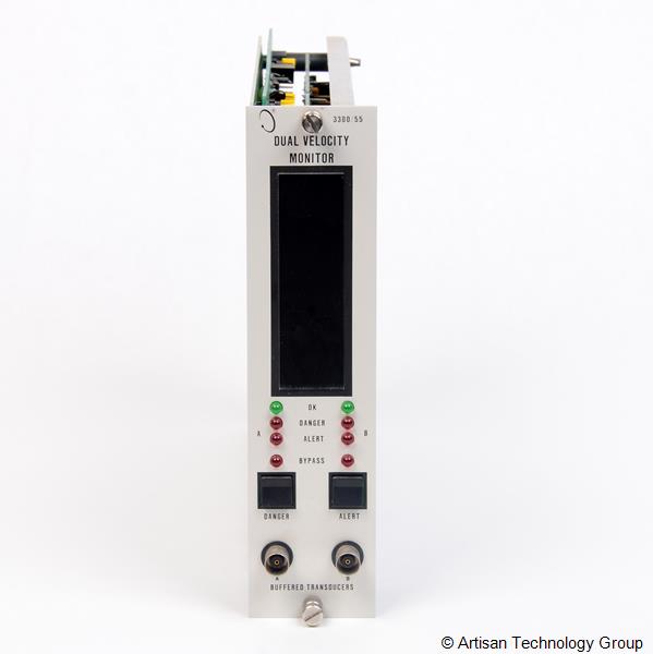 Bently Nevada 3300/55-04-01-08-08-00-00-03-00 Dual Velocity Monitor