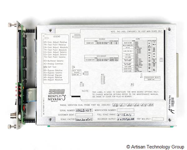 Ge Bently Nevada 3300 65 03 01 00 00 04 00 Dual Probe Monitor Price Specs
